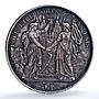 Switzerland 5 francs Lausanne Shooting Festival AU 58 PCGS silver coin 1876