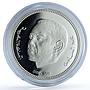Morocco 250 dirhams Monarchy 12th Centuries Y#128 Mosque proof silver coin 2008
