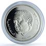 Morocco 250 dirhams Mohammed VI Enthronement 9th Anniversary PR silver coin 2008