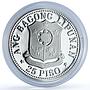 Philippines 25 piso Republic KM-211 Emilio Aguinaldo proof silver coin 1975