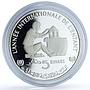 Tunisia 5 dinars Year of the Child KM-313 UNICEF Mosque silver coin 1982