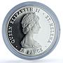 Saint Helena 25 pence Wedding KM-9a Charles Diana Ship proof silver coin 1981