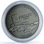 Venezuela 6000 bolivares Casa Moneda Maracay Y#86 Building silver coin 1999