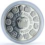 Colombia 10000 pesos Bogota Mint KM-284 Ibero-American proof silver coin 1991