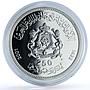 Morocco 250 dirhams Mohammed VI Enthronement 2nd Anniversary BU silver coin 2001
