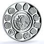 Mexico 5 pesos Jarabe Tapatio KM-629 Ibero-American Dances silver coin 1997