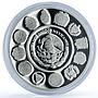 Mexico 5 pesos Jarabe Tapatio KM-629 Ibero-American Dances silver coin 1997