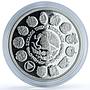 Mexico 100 pesos Columnaria KM-540 Ibero-American Ship silver coin 1991