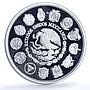 Mexico 100 pesos Columnaria KM-540 Ibero-American Ship silver coin 1991