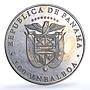 Panama 1 balboa Tennis X#M6 Seoul Olympics proof CuNi coin 1988