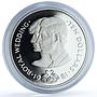 Bahamas 10 dollars Wedding KM-85 Charles Diana Flamingos proof silver coin 1981