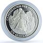 Guatemala 1 quetzal Pedro Betancourt KM-287 Religion proof silver coin 2002