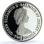Jersey 2 pounds Wedding KM-52a Charles Diana proof silver coin 1981