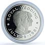 Jersey 2 pounds Wedding KM-52a Charles Diana proof silver coin 1981