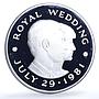 Jersey 2 pounds Wedding KM-52a Charles Diana proof silver coin 1981