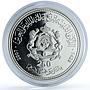 Morocco 250 dirhams Mohammed VI Enthronement 8th Anniversary PR silver coin 2007