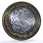 Mexico 100 pesos x 2 Set Quintana State KM-736 Federation bimetal coins 2004