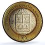 Mexico 100 pesos x 2 Set Quintana State KM-736 Federation bimetal coins 2004