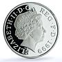 Great Britain 5 pounds Princess Diana Wales KM-997a proof silver coin 1999