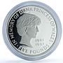 Great Britain 5 pounds Princess Diana Wales KM-997a proof silver coin 1999
