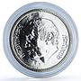Morocco 200 dirhams African Nations Cup CAF Y#97 Football silver coin 1988