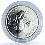 Morocco 200 dirhams Revolution 40th Anniversary Y#98 Building silver coin 1993