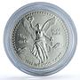 Mexico 1/4 onza Libertad Angel of Independence KM-544 Bullion silver coin 1993