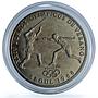 Panama 1 balboa Fencers X#M5 Calgary Olympics proof CuNi coin 1988