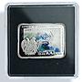 Armenia 100 dram Aivazovsky Coloured KM-129 Art Painter Ship silver coin 2006