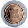 China Year of the Pig Lunar Calendar proof copper token 1983