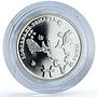 Transnistria 100 roubles Pisces KM-63 Zodiac Signs Fish silver coin 2005