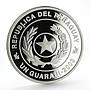Paraguay 1 guarani Football World Cup Germany silver coin 2003