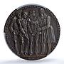 Germany Empire Hartwig Sarajevo Kienast-132 Goetz MS 64 PCGS bronze medal 1914