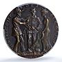 Germany Empire Baralong Moerder Kienast-162 Goetz MS 62 PCGS bronze medal 1915