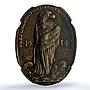 Germany Empire Maximilian von Spee Kienast-145 Goetz AU PCGS bronze medal 1914