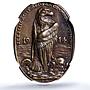 Germany Empire Maximilian von Spee Kienast-145 Goetz AU PCGS bronze medal 1914