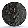 Germany Empire Helmuth von Moltke Kienast-10 Goetz MS 62 PCGS bronze medal 1910