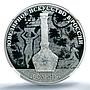 Russia 3 roubles Bolin Pitcher Y#1873 Jewellery Art PF 70 NGC silver coin 2019