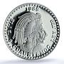 Mexico 1 onza Cuauhtemoc De Balancin PR 70 PCGS silver token 1988