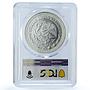 Mexico 1 onza Libertad Angel of Independence KM-613 MS 68 PCGS silver coin 1998