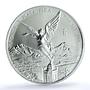 Mexico 1 onza Libertad Angel of Independence KM-613 MS 68 PCGS silver coin 1998