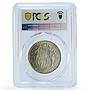 Great Britain 1/2 crown George V KM-818 S-4011 MS 63 PCGS silver coin 1913