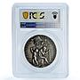Germany Third Reich Schiller Literature Kienast-500 SP 63 PCGS silver medal 1934