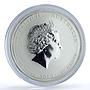 Australia 50 cents Year of the Ox KM-1750 Lunar Series 2 Bull silver coin 2009