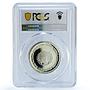 Bahrain United Nations UN Fisherman Boat Ship SP 69 PCGS silver medal 1976