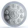 Mexico 1 onza Libertad Angel of Independence KM-639 Bullion silver coin 2001