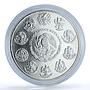 Mexico 1 onza Libertad Angel of Independence KM-639 Bullion silver coin 2002