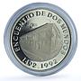 Colombia 10000 pesos Bogota Mint KM-284 Ibero-American proof silver coin 1991