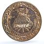 Mexico Ninos Heroes Chapultepec Battle Grove-553b bronze medal 1947