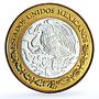 Mexico 100 pesos Quintana State 1st Edition KM-736 Federation bimetal coin 2004